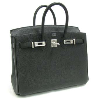 HERMES エルメス バーキン25 スーパーコピー ハンドバッグ ブラック トゴ Birkin 034